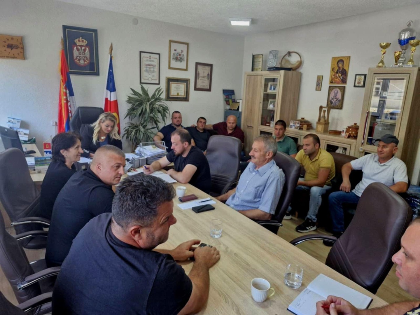 ОДРЖАНА СЕДНИЦА ШТАБА ЗА ВАНРЕДНЕ СИТУАЦИЈЕ  ОПШТИНЕ ТРГОВИШТЕ