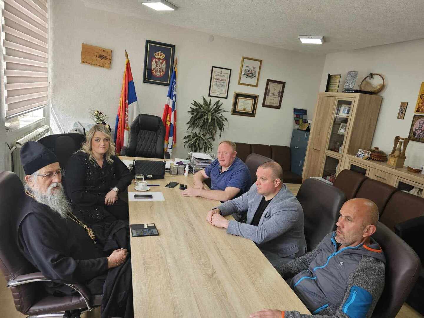 ПОСЕТА ЊЕГОВОГ ПРЕОСВЕШТЕНСТВА ЕПИСКОПА ВРАЊСКОГ ГОСПОДИНА ПАХОМИЈА ОПШТИНИ ТРГОВИШТЕ