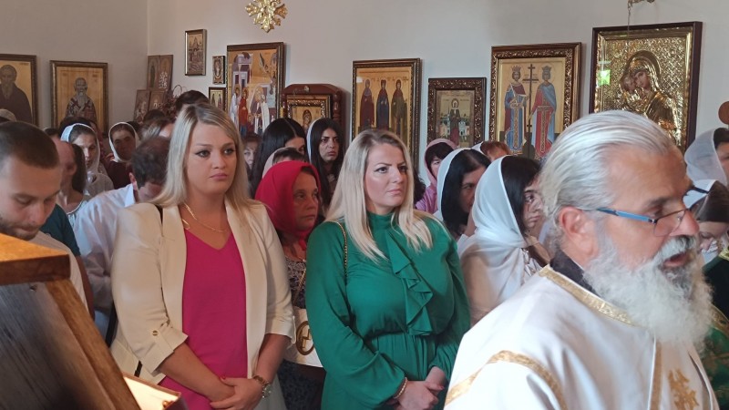 ОБЕЛЕЖЕНА ХРАМОВНА СЛАВА У ХРАМУ СВЕТОГ ПРЕОБРАЖЕЊА ГОСПОДЊЕГ У КОЗЈЕМ ДОЛУ