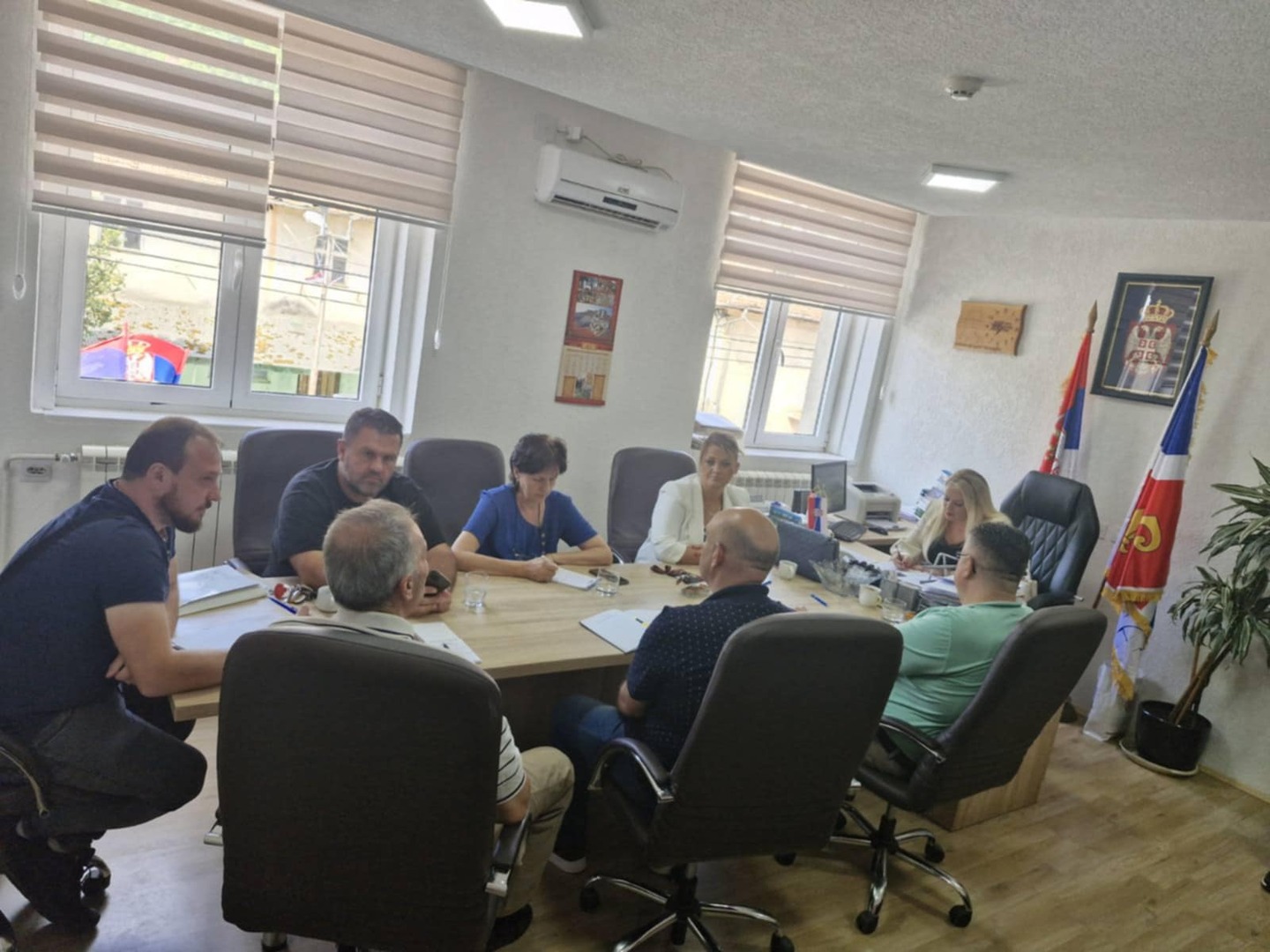 ОДРЖАНА СЕДНИЦА ШТАБА ЗА ВАНРЕДНЕ СИТУАЦИЈЕ ОПШТИНЕ ТРГОВИШТЕ