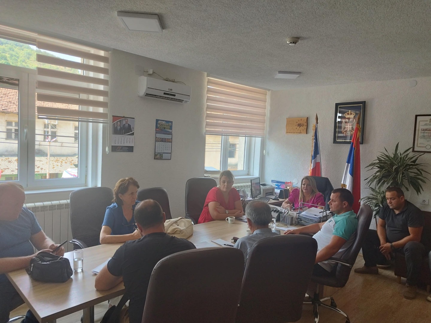 ОДРЖАНА  СЕДНИЦА ШТАБА ЗА ВАНРЕДНЕ СИТУАЦИЈЕ  ОПШТИНЕ ТРГОВИШТЕ