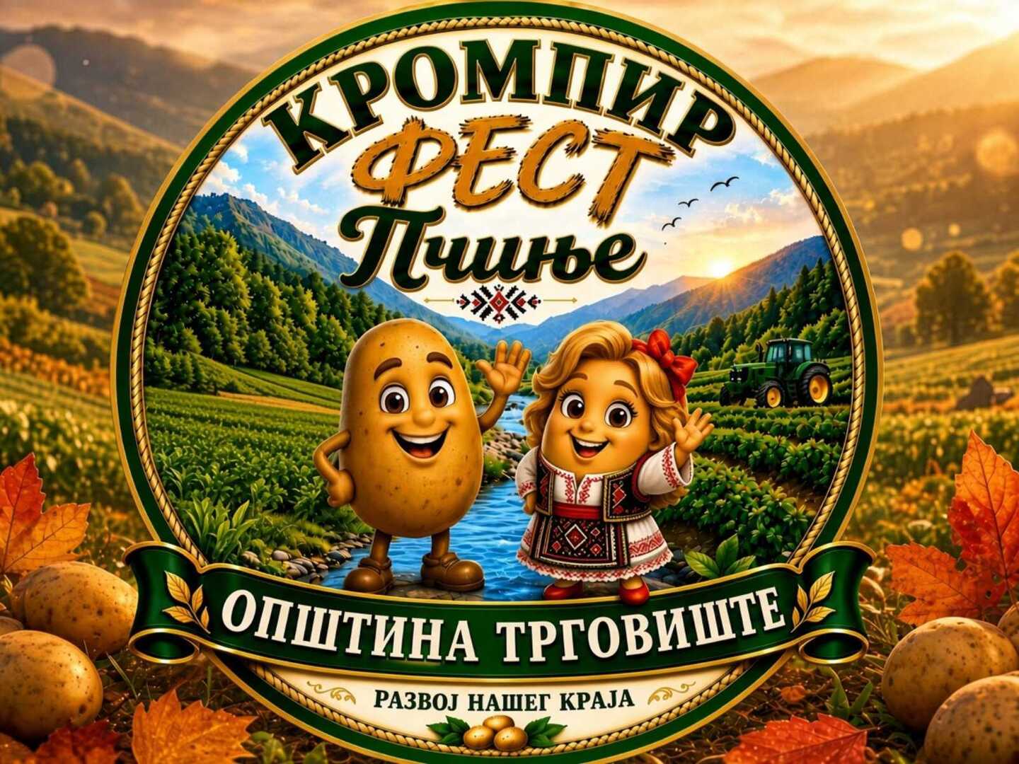 КРОМПИР ФЕСТ ПЧИЊЕ – ПОЗИВ ЗА УЧЕШЋЕ - ОПШТИНА ТРГОВИШТЕ!